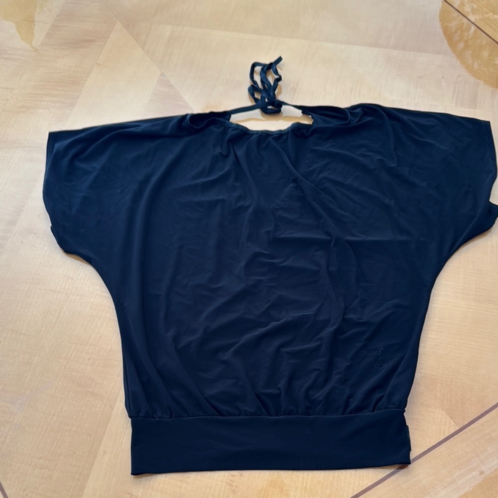 Elegant Black Women's dance Top jall&man size8